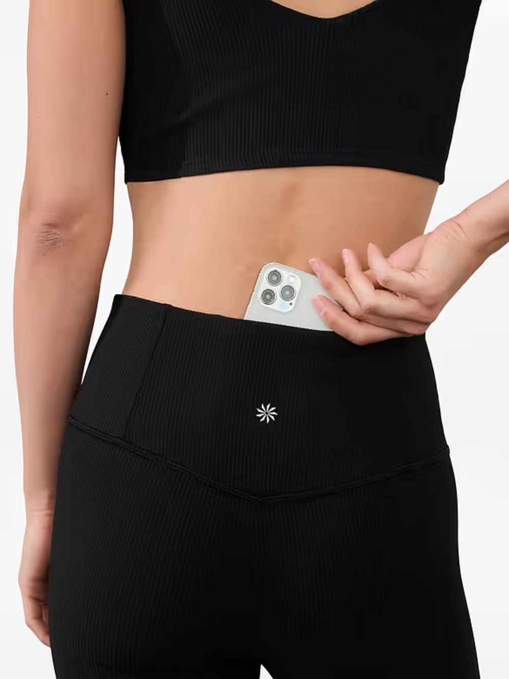 Athleta Elation Ultra High Rise Rib Legging - Picture 2 of 4